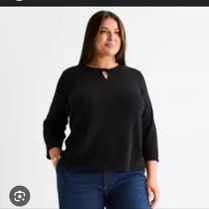 🍁🍂NWT LIZ CLAIBORNE Long Sleeve Top Xxl